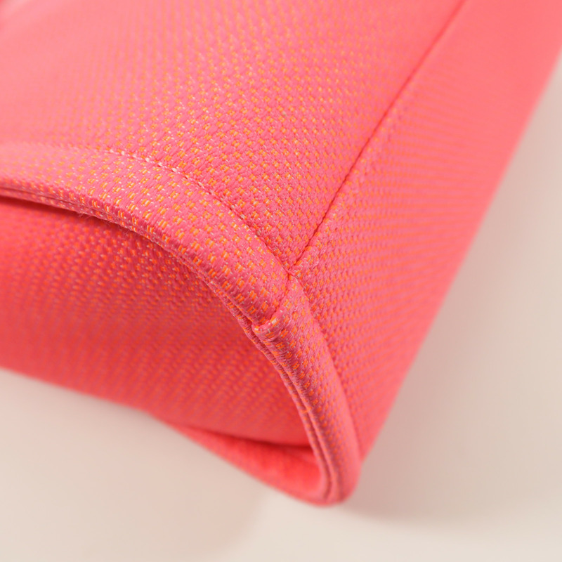 CHANEL 帆布Deauville PM Tote Bag鏈帶肩背袋-13