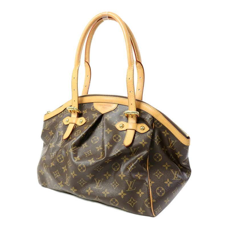 LOUIS VUITTON Monogram Tivoli GM金扣肩背袋-1