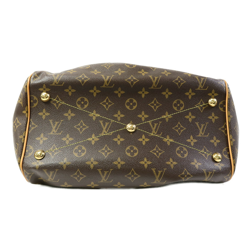 LOUIS VUITTON Monogram Tivoli GM金扣肩背袋-3