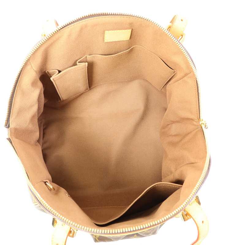 LOUIS VUITTON Monogram Tivoli GM金扣肩背袋-4