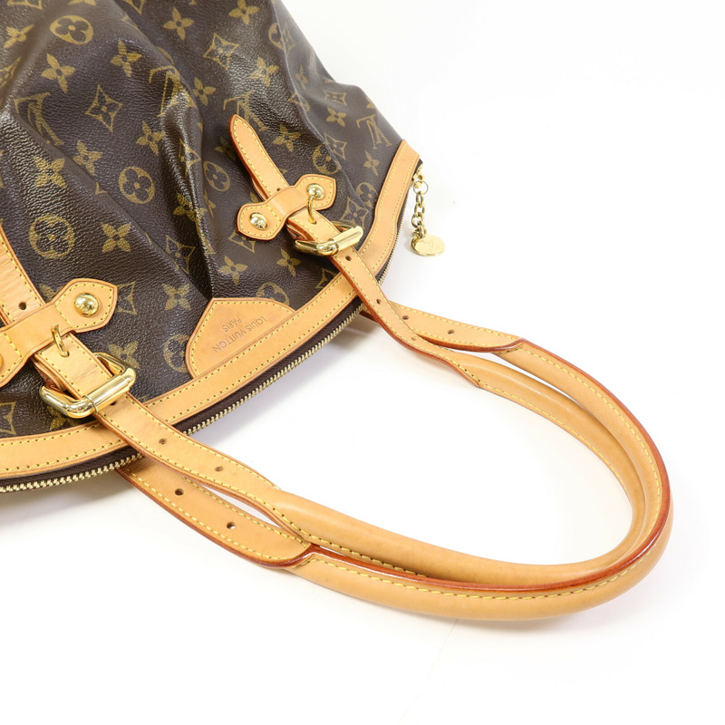 LOUIS VUITTON Monogram Tivoli GM金扣肩背袋-8