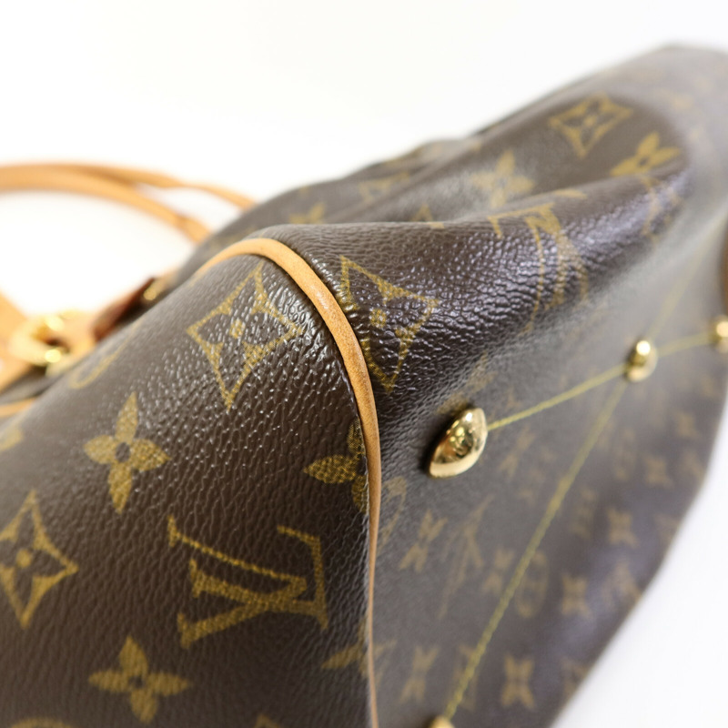 LOUIS VUITTON Monogram Tivoli GM金扣肩背袋-12