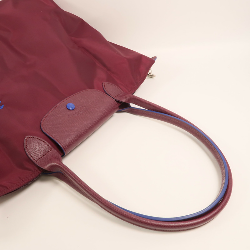 Longchamp 尼龍Shoulder Bag銀扣肩背袋-7