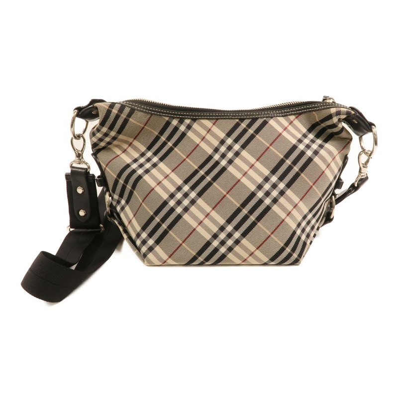 BURBERRY 尼龍Shoulder Bag銀扣肩背袋-1