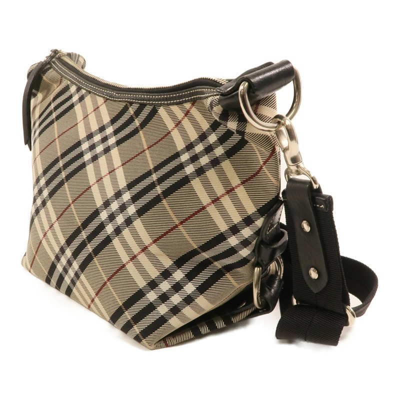 BURBERRY 尼龍Shoulder Bag銀扣肩背袋-2