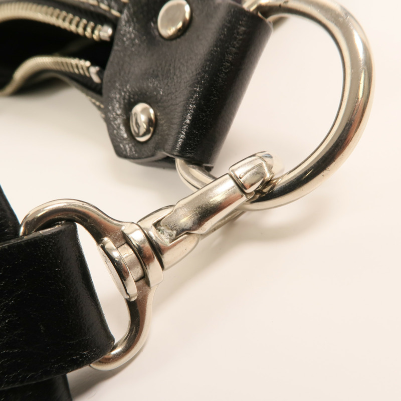 BURBERRY 尼龍Shoulder Bag銀扣肩背袋-14