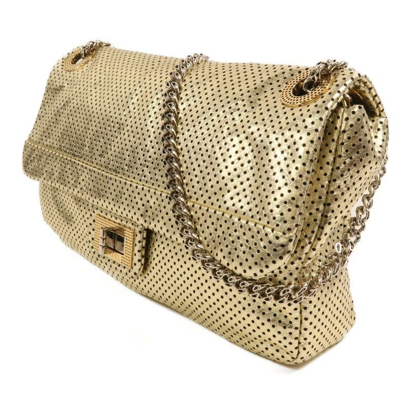 CHANEL 牛皮皮革Shoulder Bag鏈帶肩背袋-2