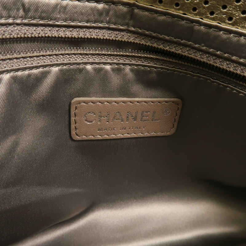 CHANEL 牛皮皮革Shoulder Bag鏈帶肩背袋-5