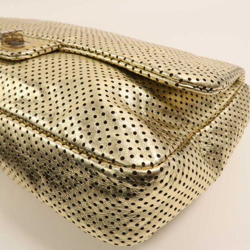 CHANEL 牛皮皮革Shoulder Bag鏈帶肩背袋-9