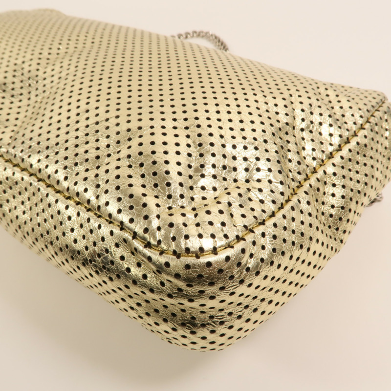 CHANEL 牛皮皮革Shoulder Bag鏈帶肩背袋-11