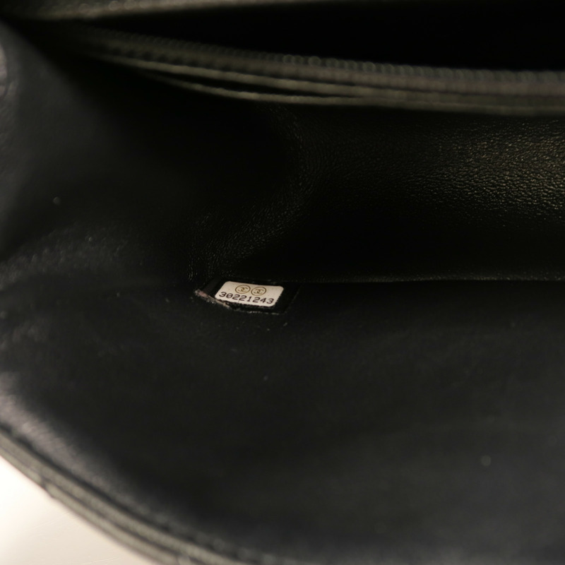 CHANEL 牛皮皮革Mini 2.55鏈帶肩背袋-6