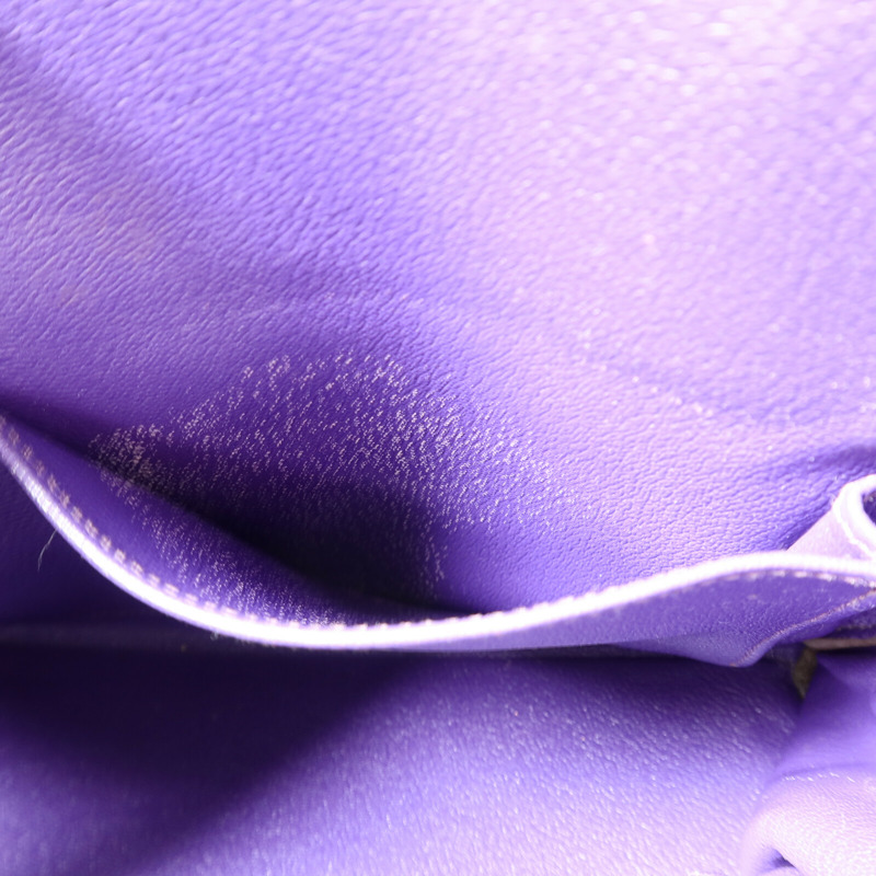 HERMES Togo皮革Kelly 35銀扣手挽肩背兩用袋Iris-17