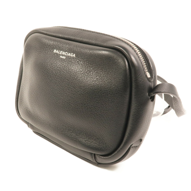 BALENCIAGA 牛皮皮革Everyday Camera Bag銀扣肩背袋-2