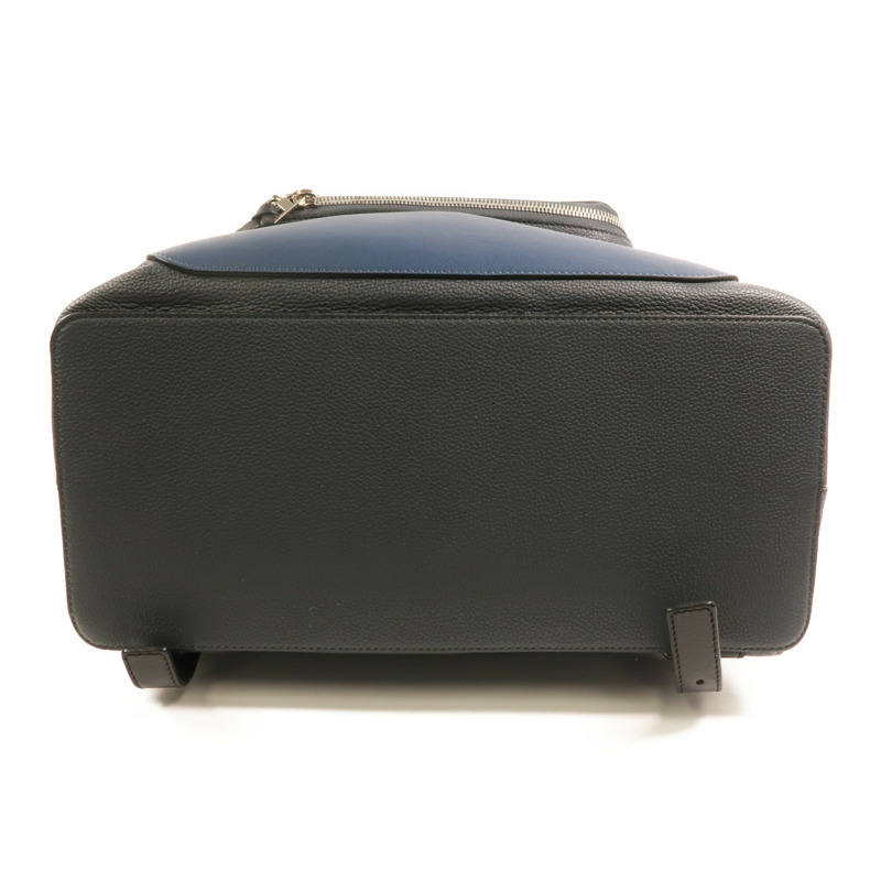 LOEWE 牛皮皮革Backpack銀扣背包-3