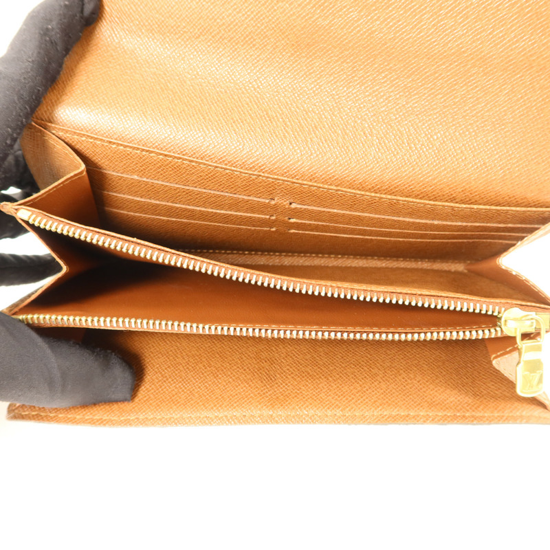 LOUIS VUITTON Monogram Sarah Wallet長錢包-4