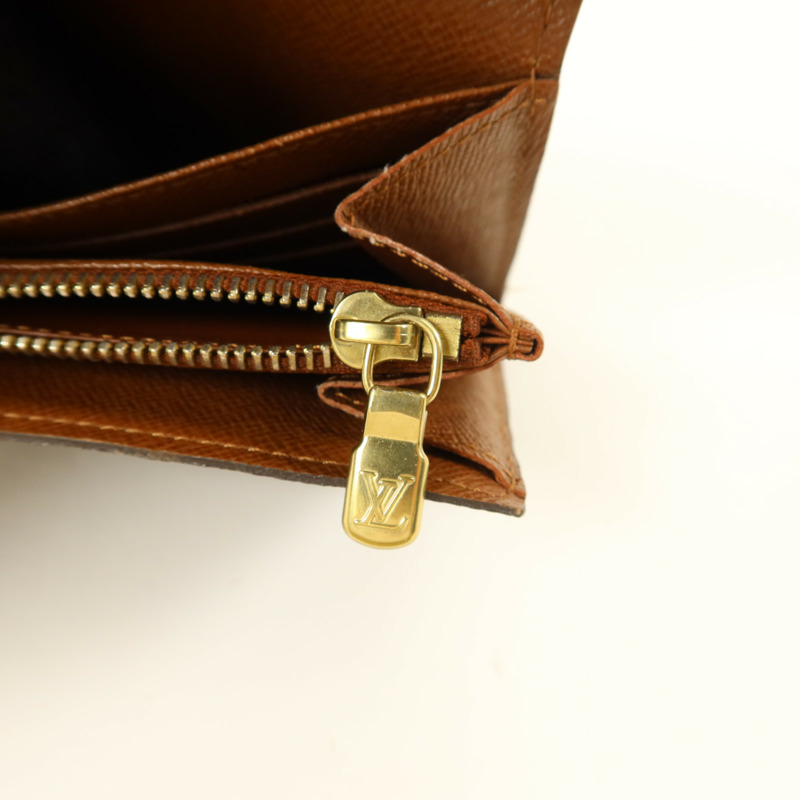 LOUIS VUITTON Monogram Sarah Wallet長錢包-7