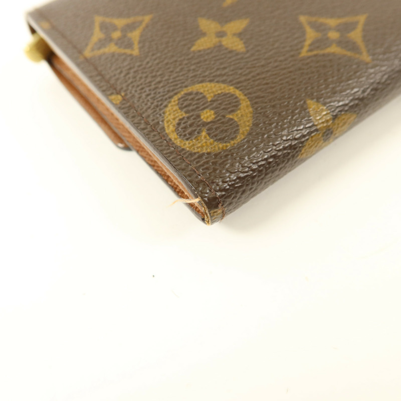 LOUIS VUITTON Monogram Sarah Wallet長錢包-13