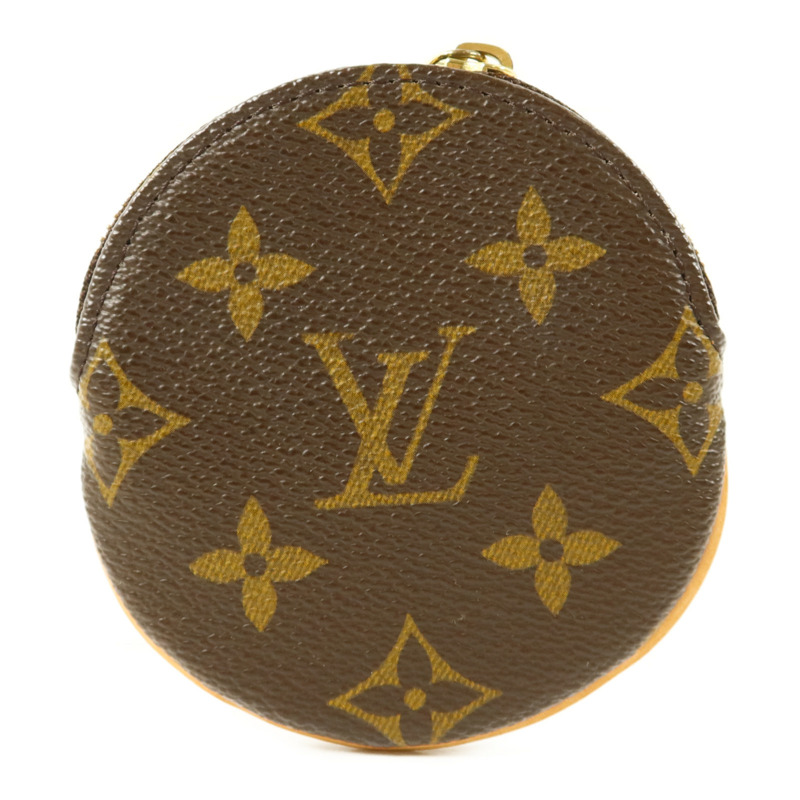 LOUIS VUITTON Monogram Porte-Monnaie Rond零錢包-1