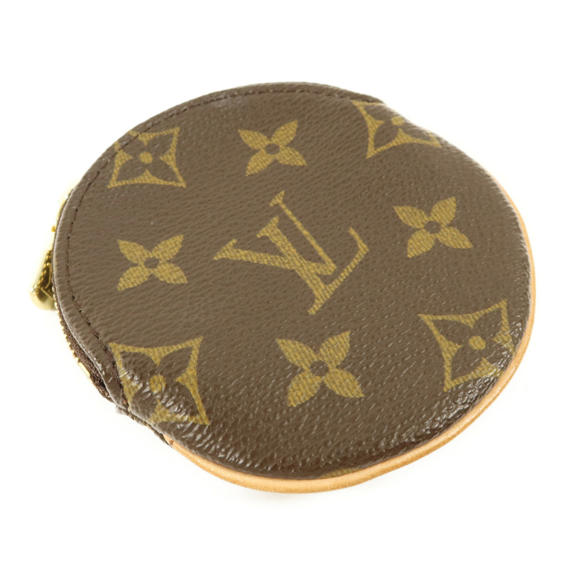 LOUIS VUITTON Monogram Porte-Monnaie Rond零錢包-2