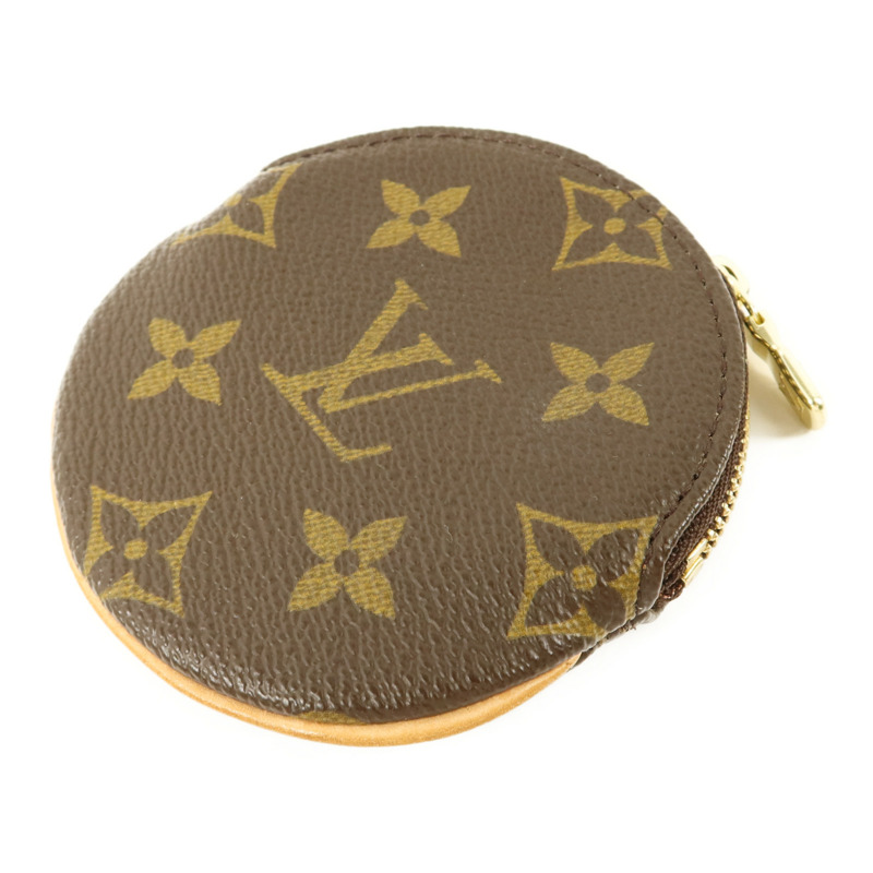 LOUIS VUITTON Monogram Porte-Monnaie Rond零錢包-3