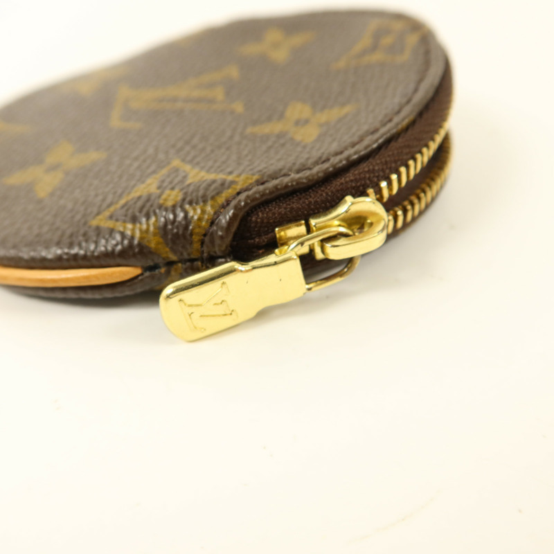 LOUIS VUITTON Monogram Porte-Monnaie Rond零錢包-7