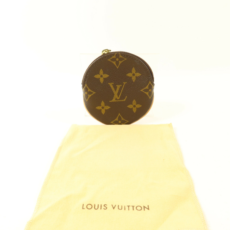 LOUIS VUITTON Monogram Porte-Monnaie Rond零錢包-8