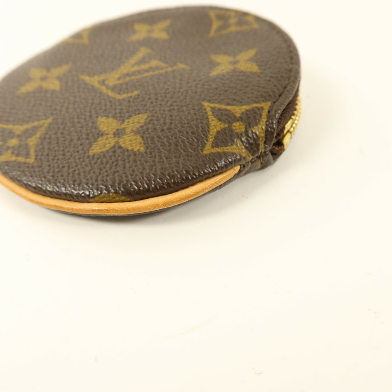 LOUIS VUITTON Monogram Porte-Monnaie Rond零錢包-9