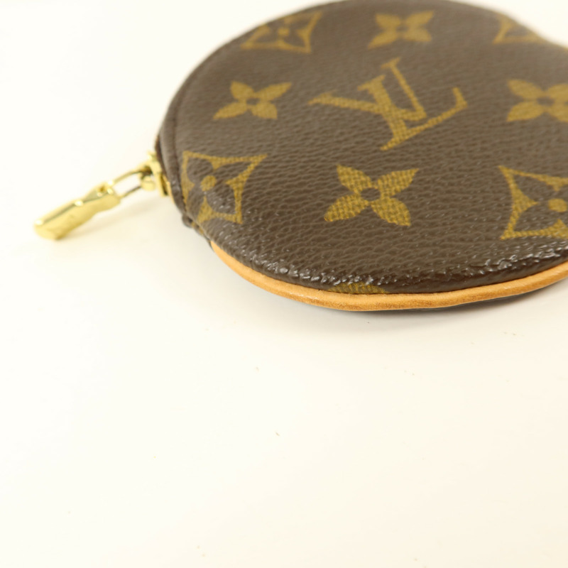 LOUIS VUITTON Monogram Porte-Monnaie Rond零錢包-10