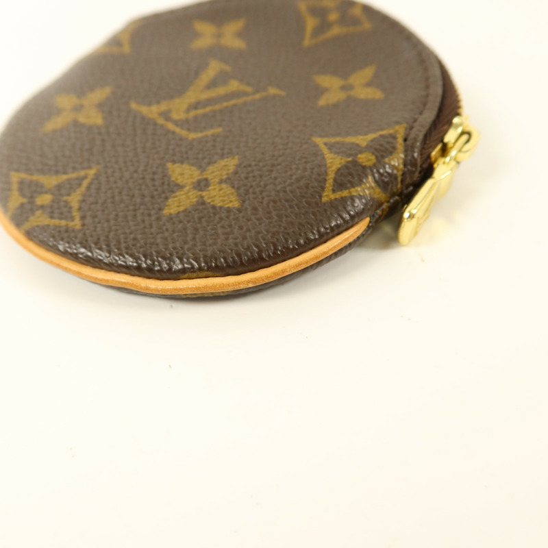 LOUIS VUITTON Monogram Porte-Monnaie Rond零錢包-11