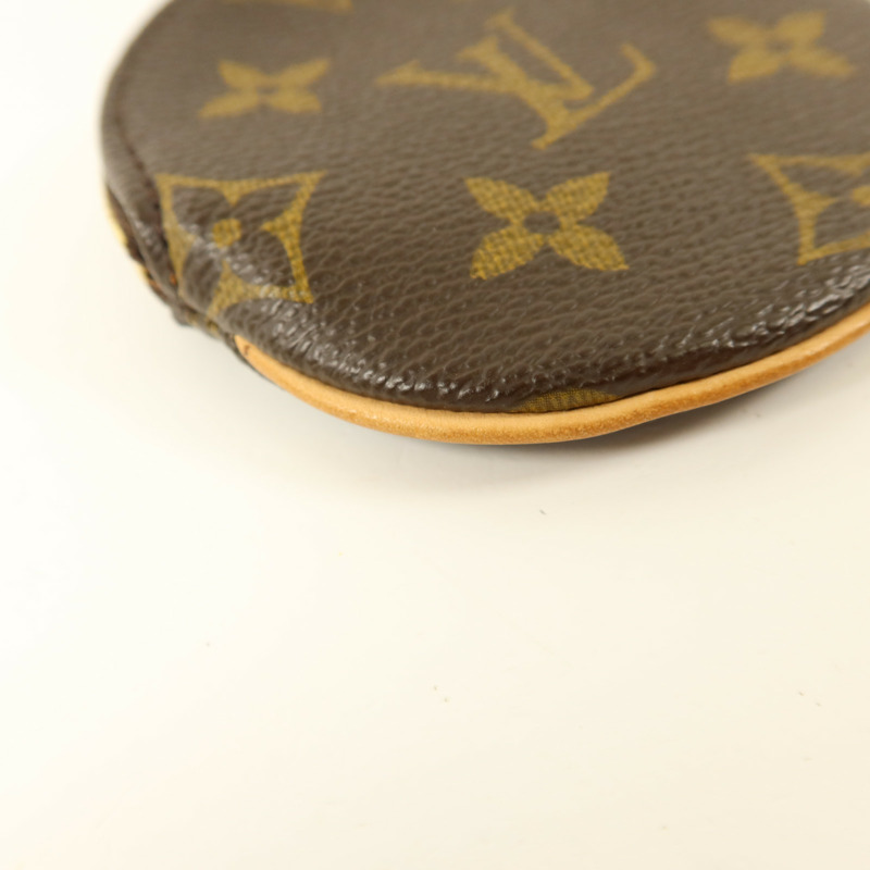 LOUIS VUITTON Monogram Porte-Monnaie Rond零錢包-12
