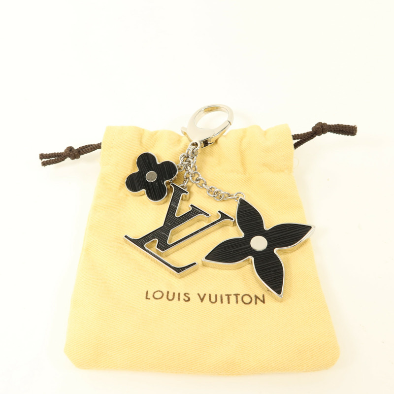 LOUIS VUITTON 金屬/樹脂Bijou Sac Fleur Epi Bag Charm掛飾-6