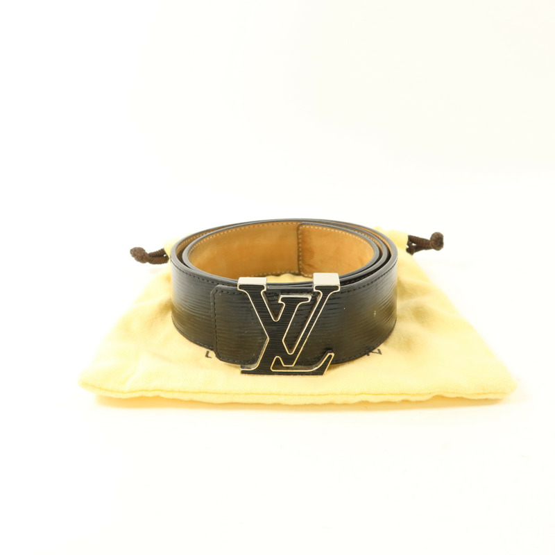 LOUIS VUITTON Epi Initials Belt 80cm皮帶-10