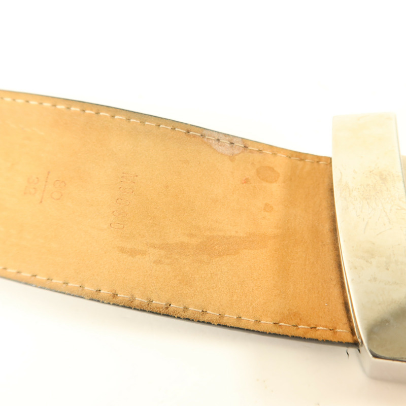 LOUIS VUITTON Epi Initials Belt 80cm皮帶-13
