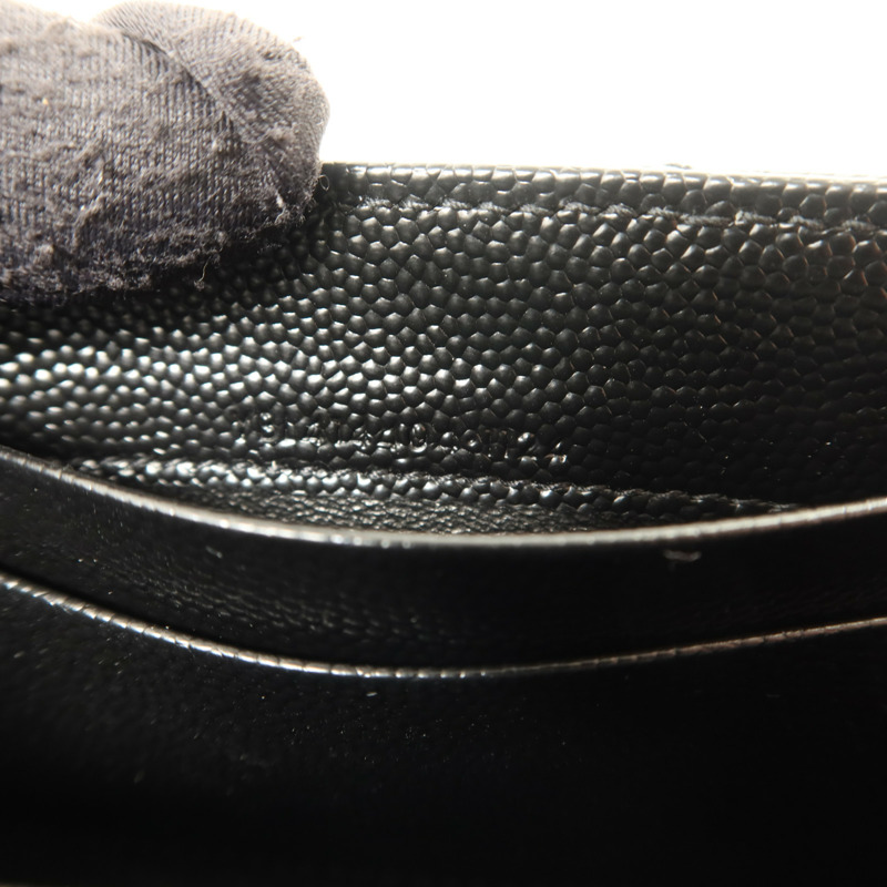 SAINT LAURENT 牛皮皮革Cassandre Matelasse Small Wallet錢包-6