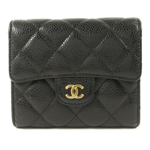 CHANEL 牛皮皮革Classic Small Flap Wallet錢包