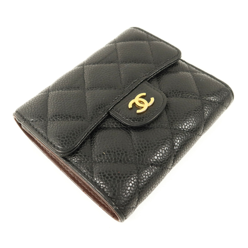 CHANEL 牛皮皮革Classic Small Flap Wallet錢包-2