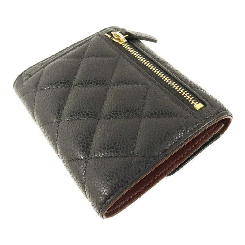 CHANEL 牛皮皮革Classic Small Flap Wallet錢包-3