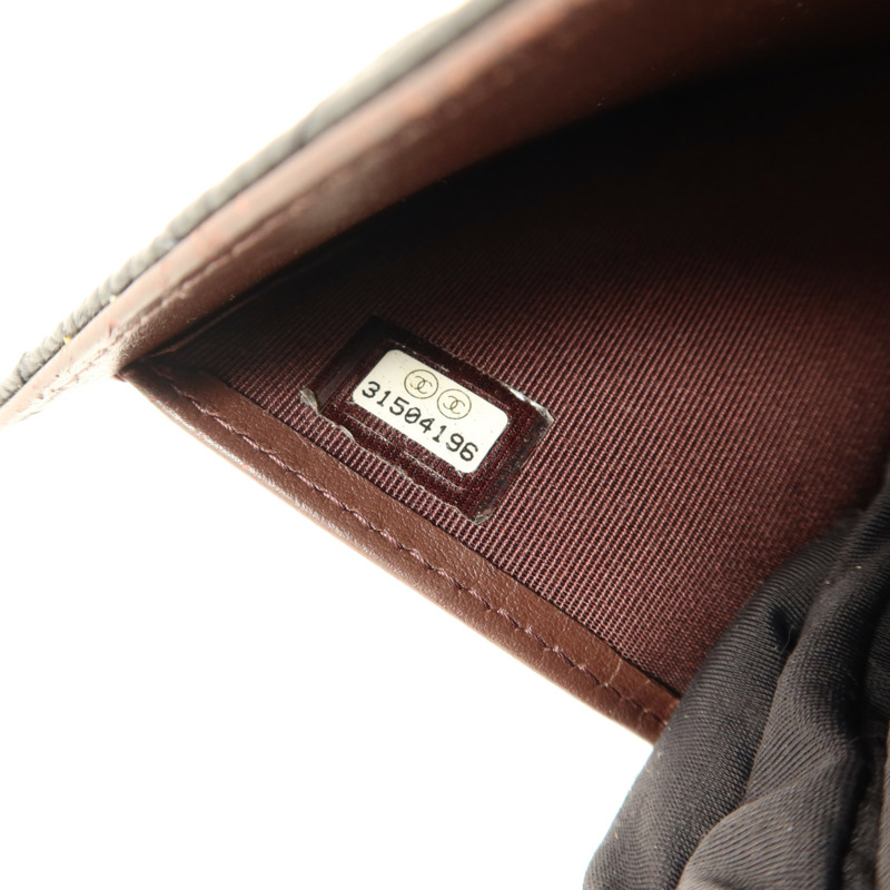 CHANEL 牛皮皮革Classic Small Flap Wallet錢包-7