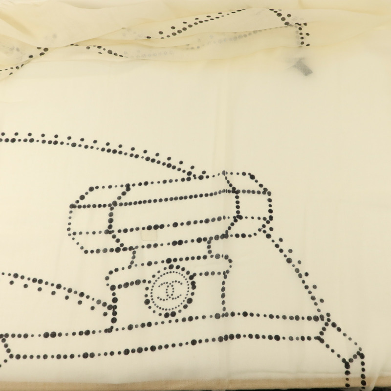 CHANEL 羊絨Scarf絲巾-4