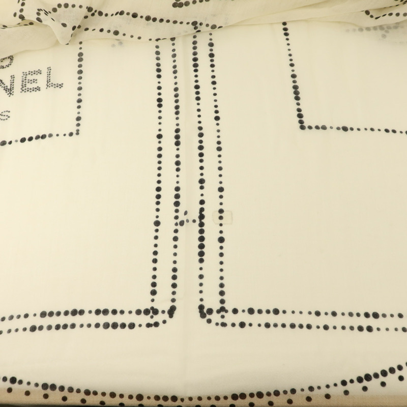 CHANEL 羊絨Scarf絲巾-8
