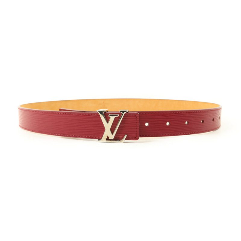 LOUIS VUITTON Epi Initials Belt 85cm皮帶-0