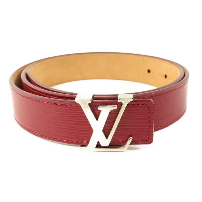 LOUIS VUITTON Epi Initials Belt 85cm皮帶-2