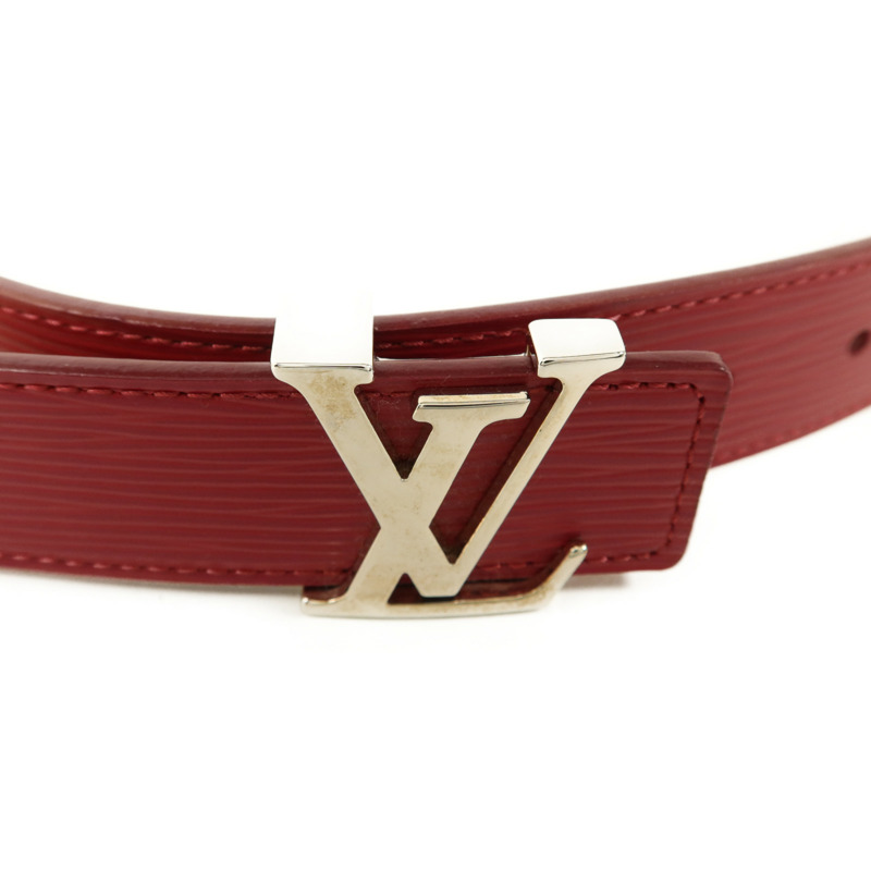 LOUIS VUITTON Epi Initials Belt 85cm皮帶-3