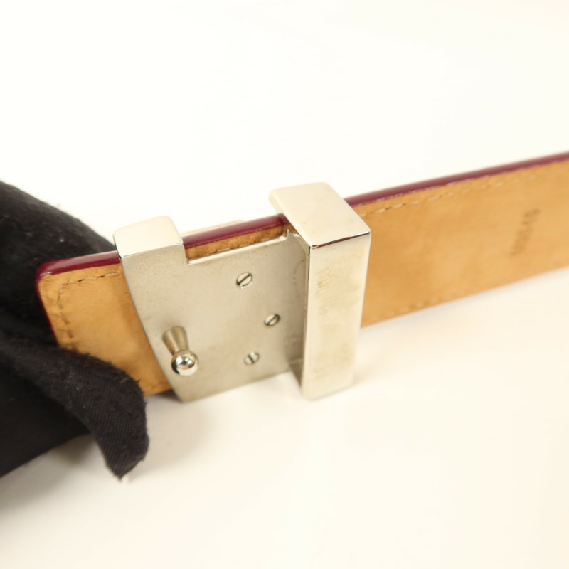 LOUIS VUITTON Epi Initials Belt 85cm皮帶-4