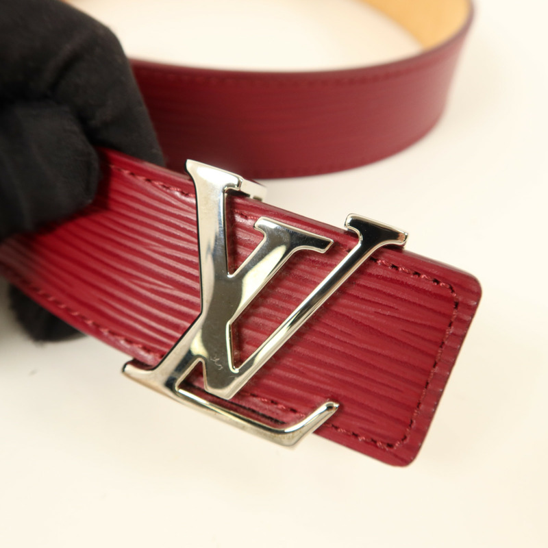 LOUIS VUITTON Epi Initials Belt 85cm皮帶-13