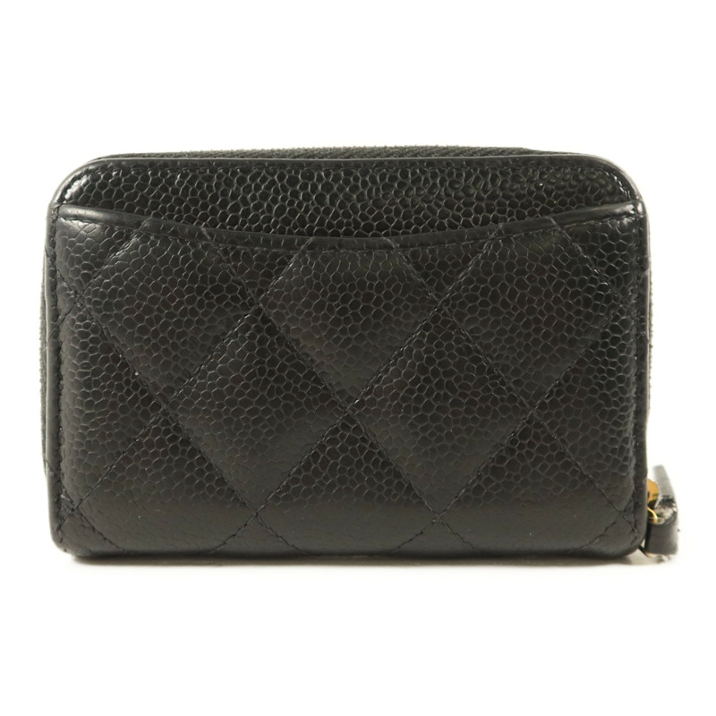 CHANEL 牛皮皮革Coin Case零錢包-1