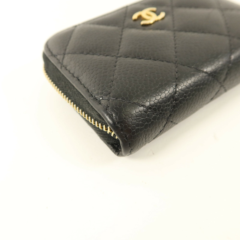 CHANEL 牛皮皮革Coin Case零錢包-10