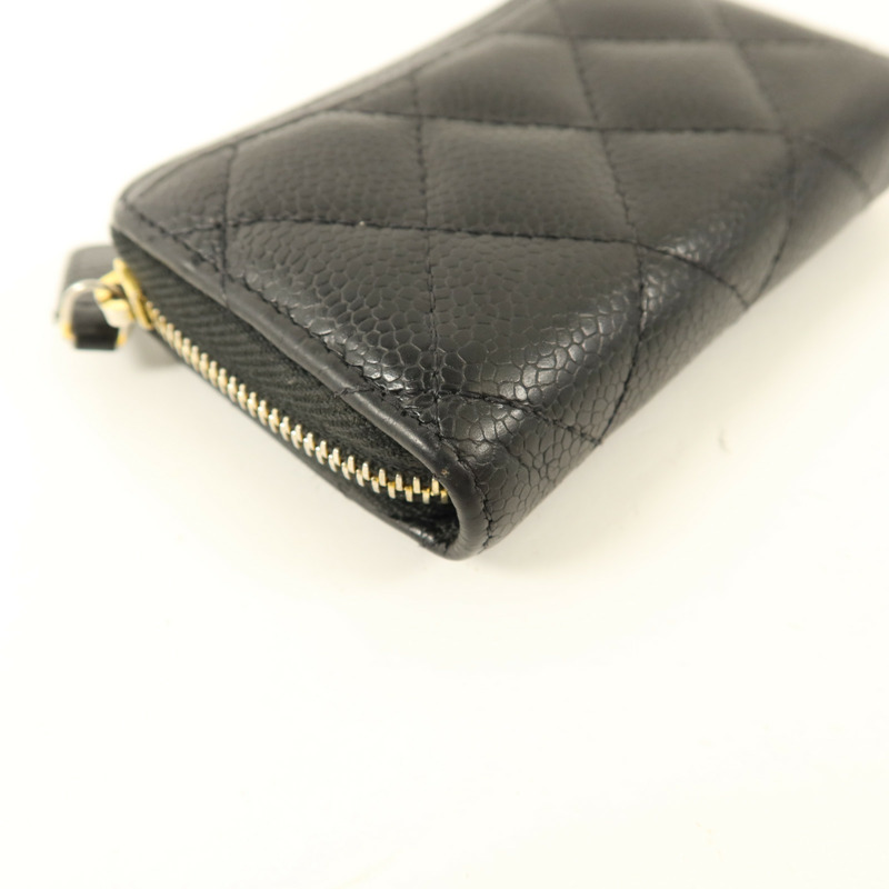 CHANEL 牛皮皮革Coin Case零錢包-12