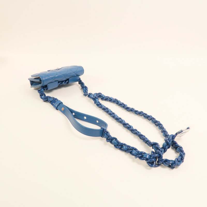 CHANEL 牛皮皮革Mini Waist Bag鏈帶腰包-7