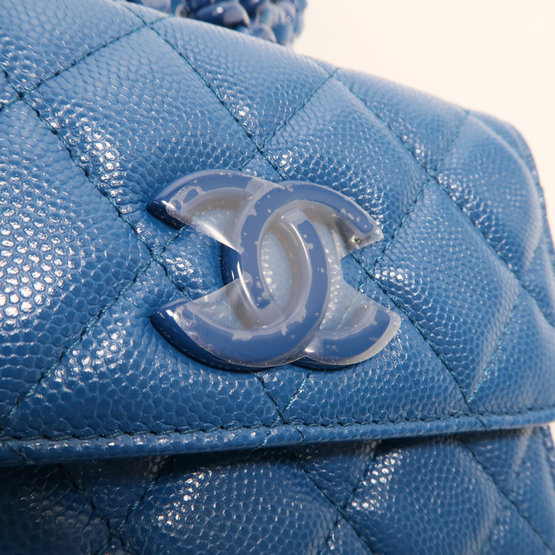 CHANEL 牛皮皮革Mini Waist Bag鏈帶腰包-8